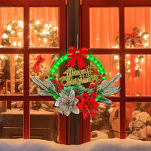 Laden Sie das Bild in den Galerie-Viewer, Weihnachtskränze mit LED-Licht