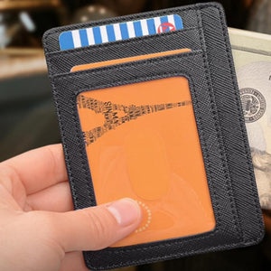RFID-Kartenhalter für Herren mit Diebstahlsicherung