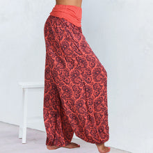 Laden Sie das Bild in den Galerie-Viewer, Atmungsaktive, schnell trocknende Yoga-Haremshose für Damen