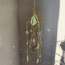 Laden Sie das Bild in den Galerie-Viewer, Regenbogen Kristall Windspiel
