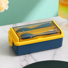 Laden Sie das Bild in den Galerie-Viewer, Tragbare doppellagige Lunchbox