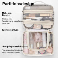 Laden Sie das Bild in den Galerie-Viewer, Kultur- und Kosmetiktasche mit mehreren Fächern