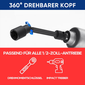 1/2 Zoll Universal-Stecknuss-Verlängerungsstange