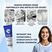Laden Sie das Bild in den Galerie-Viewer, 7,5 % Nano-Hydroxylapatit-Zahnpasta