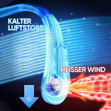 Laden Sie das Bild in den Galerie-Viewer, Nackenventilator, wiederaufladbarer USB-Lüfter
