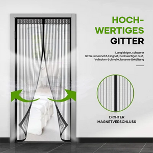 Anti Moskito & Insekten Magnet Mesh Türvorhang