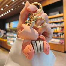 Laden Sie das Bild in den Galerie-Viewer, Schlüsselanhänger mit Cartoon-Tier-Mini-Schreibtischlampe