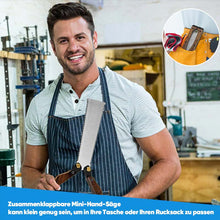 Laden Sie das Bild in den Galerie-Viewer, Tragbare faltbare doppelseitige Säge
