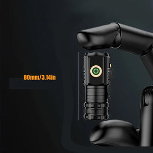 Superstarke Mini-Blitz-Taschenlampe