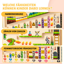 Laden Sie das Bild in den Galerie-Viewer, Hölzernes pädagogisches Labyrinthspielzeug für Kinder
