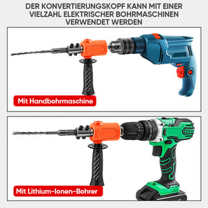 Adapter für elektrische Bohrmaschine und Hammer