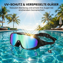 Laden Sie das Bild in den Galerie-Viewer, Auslaufsichere Schwimmbrille für Herren, Damen &amp; Jugendliche