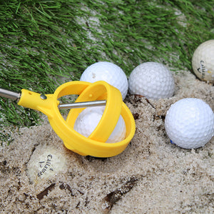 Einzelner Tennistrainer+Tragbarer Golfballpflücker+Tragbare Angelrute feste Kugel