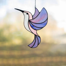 Laden Sie das Bild in den Galerie-Viewer, Farbenfrohe Kolibri-Windspiele aus Acryl