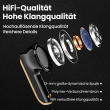 Laden Sie das Bild in den Galerie-Viewer, Kabelloses Headset mit semi-in-ear Design