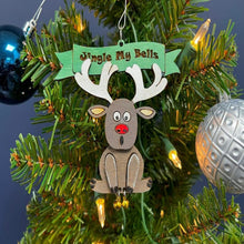 Laden Sie das Bild in den Galerie-Viewer, Weihnachtsmann-Glocken-Anhänger