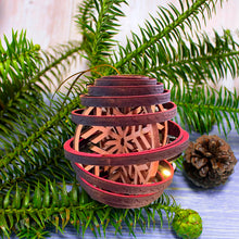 Laden Sie das Bild in den Galerie-Viewer, ❄3D-Doppelspiral-Schneeflocken | Weihnachtsschmuck