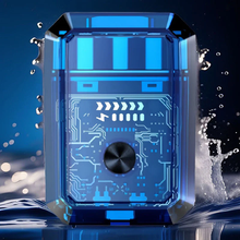 Laden Sie das Bild in den Galerie-Viewer, Transparenter magnetischer Mini-Elektrorasierer mit Doppelkopf