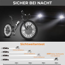 Laden Sie das Bild in den Galerie-Viewer, Reflektorstreifen für Fahrräder