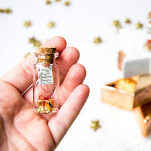 Laden Sie das Bild in den Galerie-Viewer, Weihnachtskarte in einer Flasche