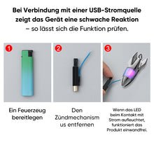 Laden Sie das Bild in den Galerie-Viewer, Antistatischer Schlüsselanhänger mit LED-Indikator