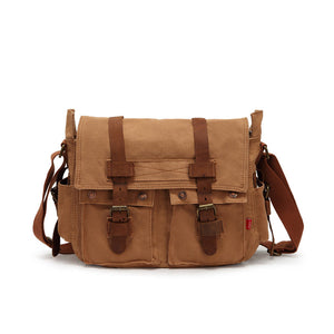 Mode Retro Segeltuch Herren Freizeittasche