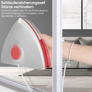 Doppelseitige Wasserinjektions-Glasbürste
