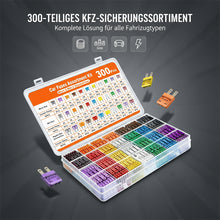 Laden Sie das Bild in den Galerie-Viewer, 300-teiliges Autosicherungs-Sortiment
