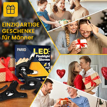 Laden Sie das Bild in den Galerie-Viewer, Wasserdichte Handschuhe mit LED-Taschenlampe