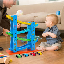 Laden Sie das Bild in den Galerie-Viewer, Spielzeug-Schienenauto aus Holz