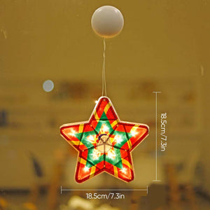 🎄Weihnachtsfenster-Hängelichter 🌟