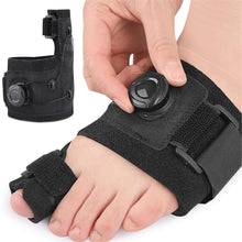 Laden Sie das Bild in den Galerie-Viewer, Verstellbarer Hallux Valgus Zehenkorrektor Knopf System Orthese