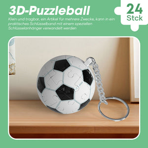 3D-Stereo-Puzzle-Schlüsselanhänger