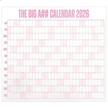 Laden Sie das Bild in den Galerie-Viewer, Großformatiger Wandkalender
