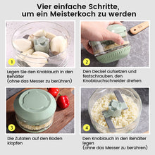 Laden Sie das Bild in den Galerie-Viewer, Mini-Hand-Knoblauchmühle