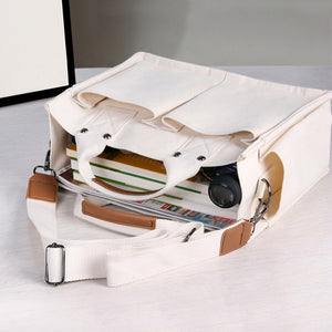 Handtasche mit mehreren Fächern