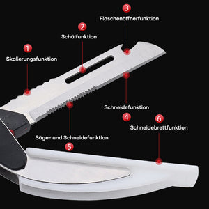6 in 1 Multifunktionale Küchenschere