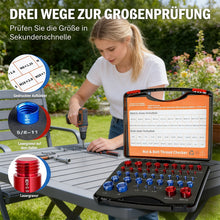 Laden Sie das Bild in den Galerie-Viewer, Gewindeprüfer-Set aus Aluminium