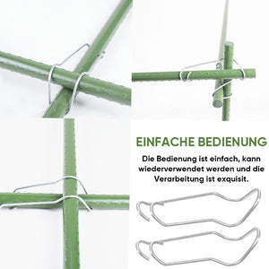Kletternde kunststoffummantelte Stahlrohrverschraubungen