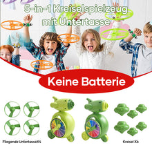Laden Sie das Bild in den Galerie-Viewer, 5-in-1 fliegende Scheibe Gyro Spielzeug