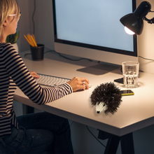 Laden Sie das Bild in den Galerie-Viewer, Gestrickter Igel Ornament