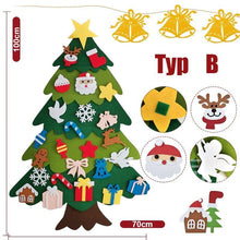 Laden Sie das Bild in den Galerie-Viewer, DIY Filz Weihnachtsbaum