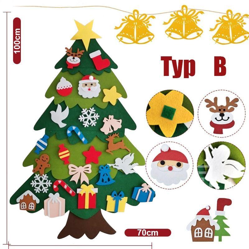 DIY Filz Weihnachtsbaum