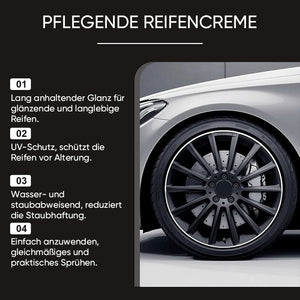 Autoreifen-Renovierungswachs