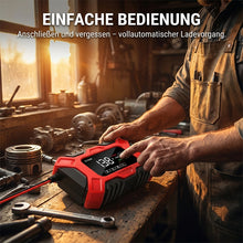 Laden Sie das Bild in den Galerie-Viewer, 12V intelligentes Batterieladegerät und Erhaltungsgerät