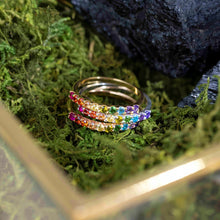 Laden Sie das Bild in den Galerie-Viewer, Farbiger Reihenring