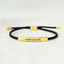 Laden Sie das Bild in den Galerie-Viewer, Armband „UNF CK YOURSELF“