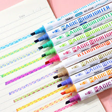 Laden Sie das Bild in den Galerie-Viewer, Magisches Doppelkopf Farbwechsel Stift Set