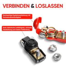 Laden Sie das Bild in den Galerie-Viewer, Batteriesteckverbinder mit Sicherheitskappe aus Kunststoff