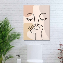 Laden Sie das Bild in den Galerie-Viewer, Cartoon Badezimmer Aufkleber